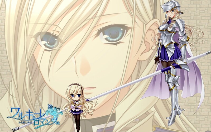 anime knight character art