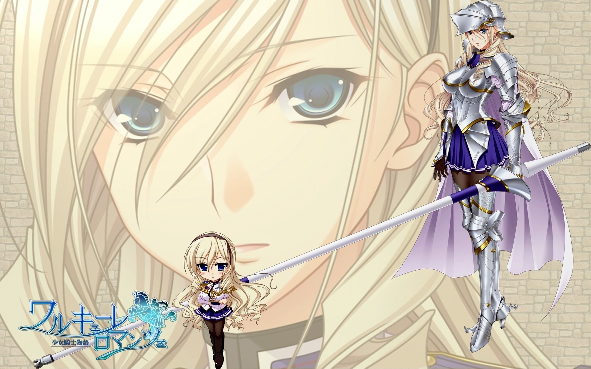 anime knight character art