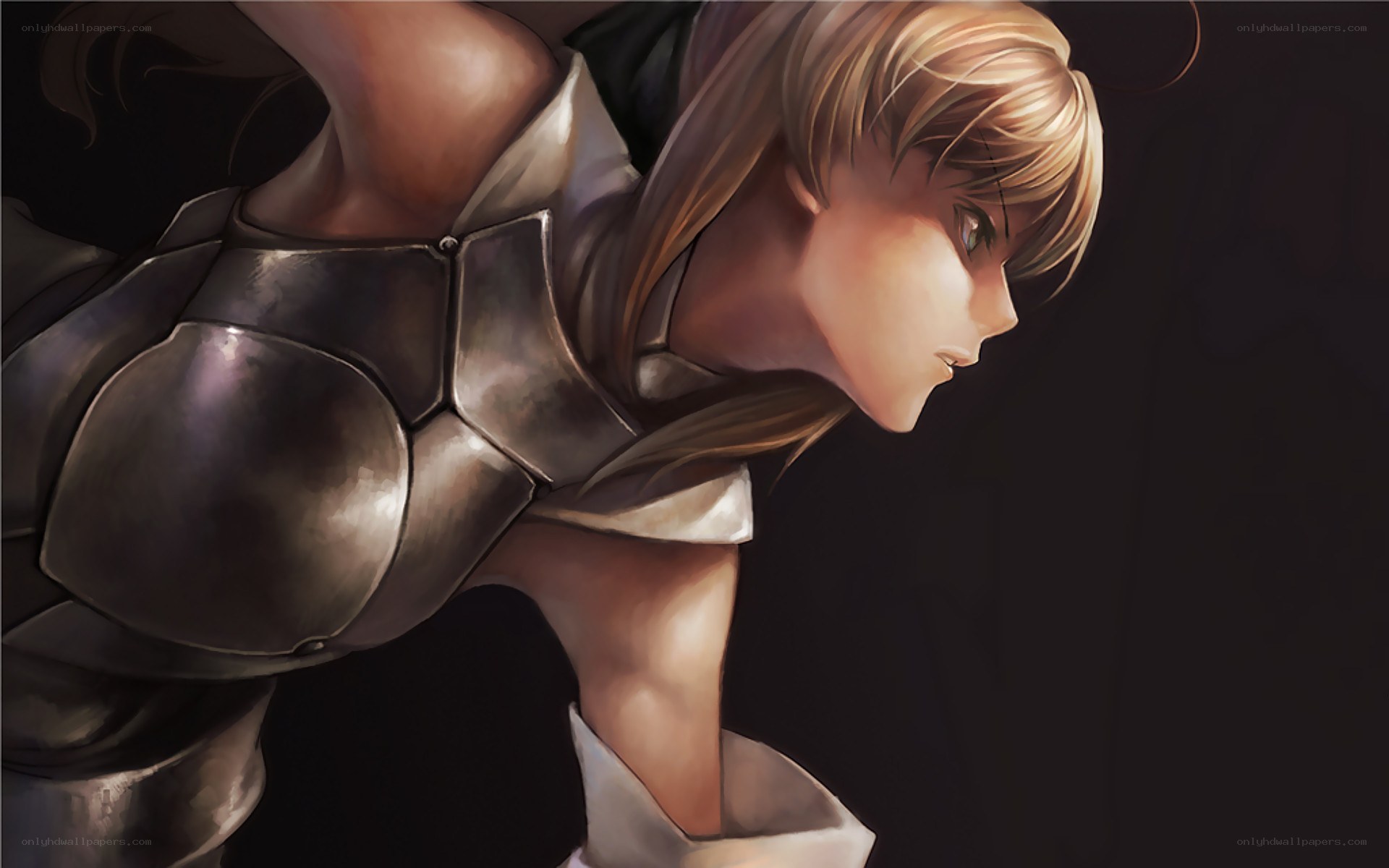 anime knight in armor