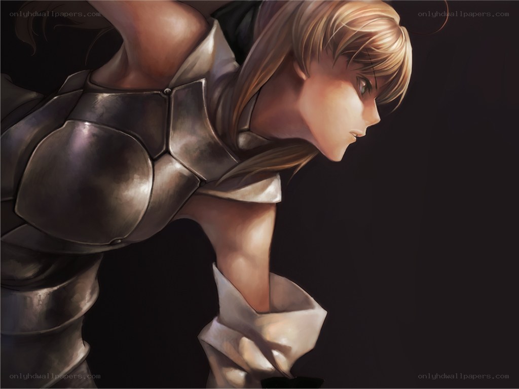 anime knight in armor