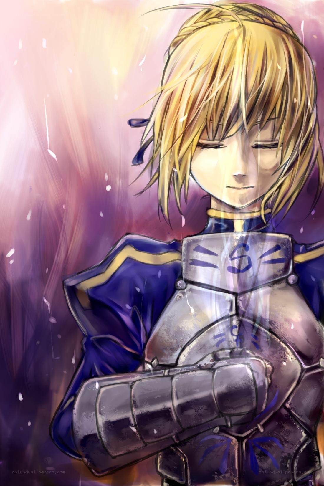 anime knight in armor