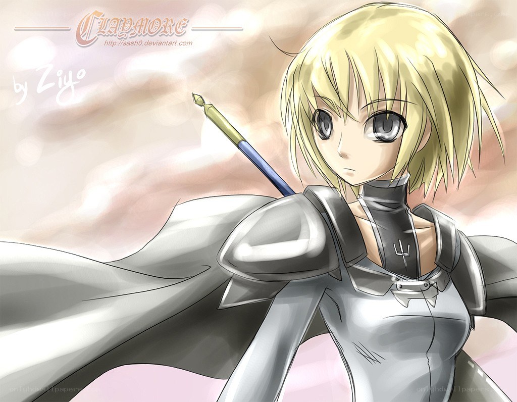anime knight with spear
