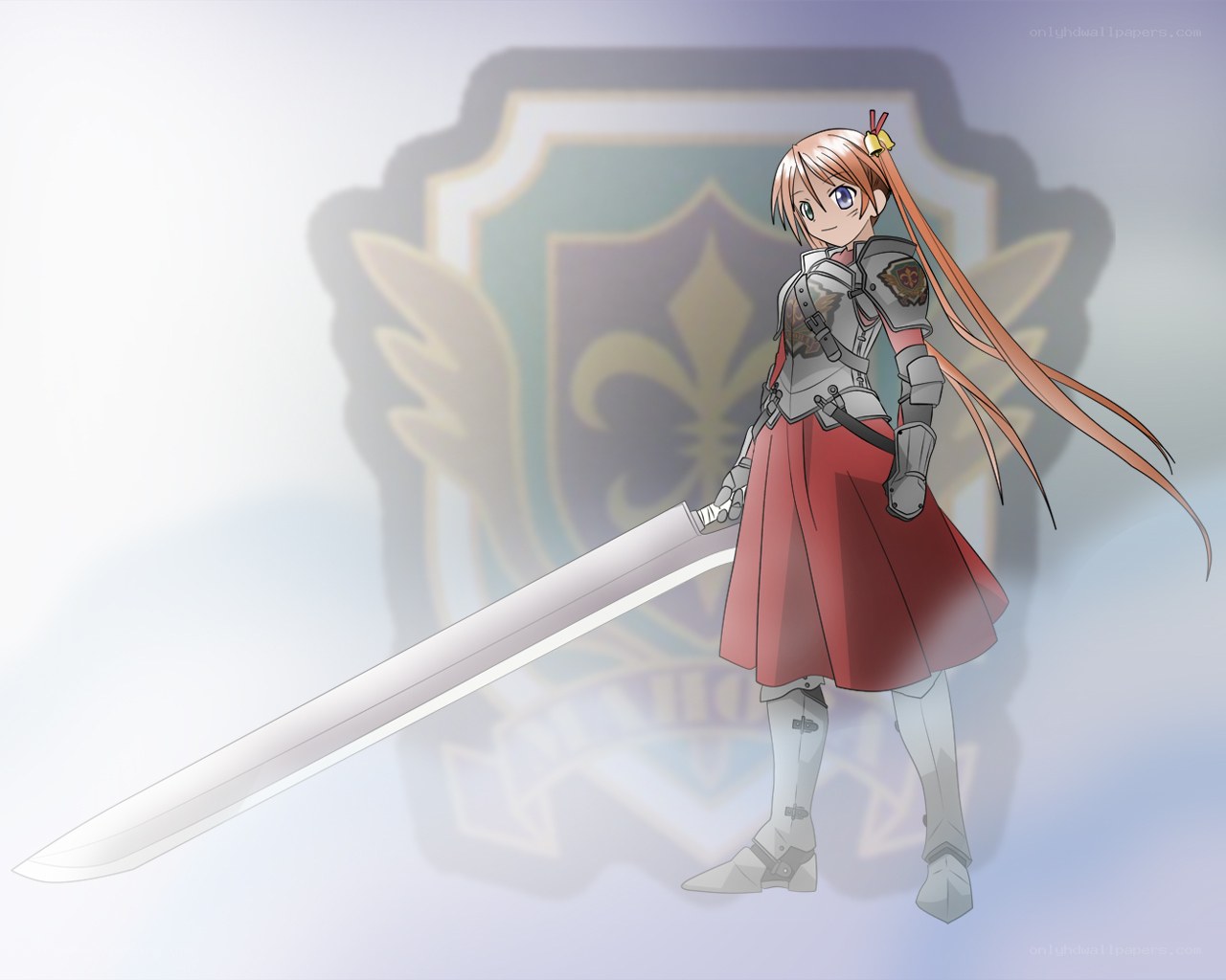 anime knight with sword