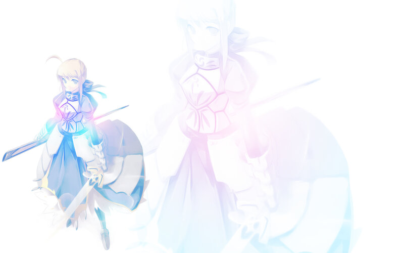 anime knight with sword