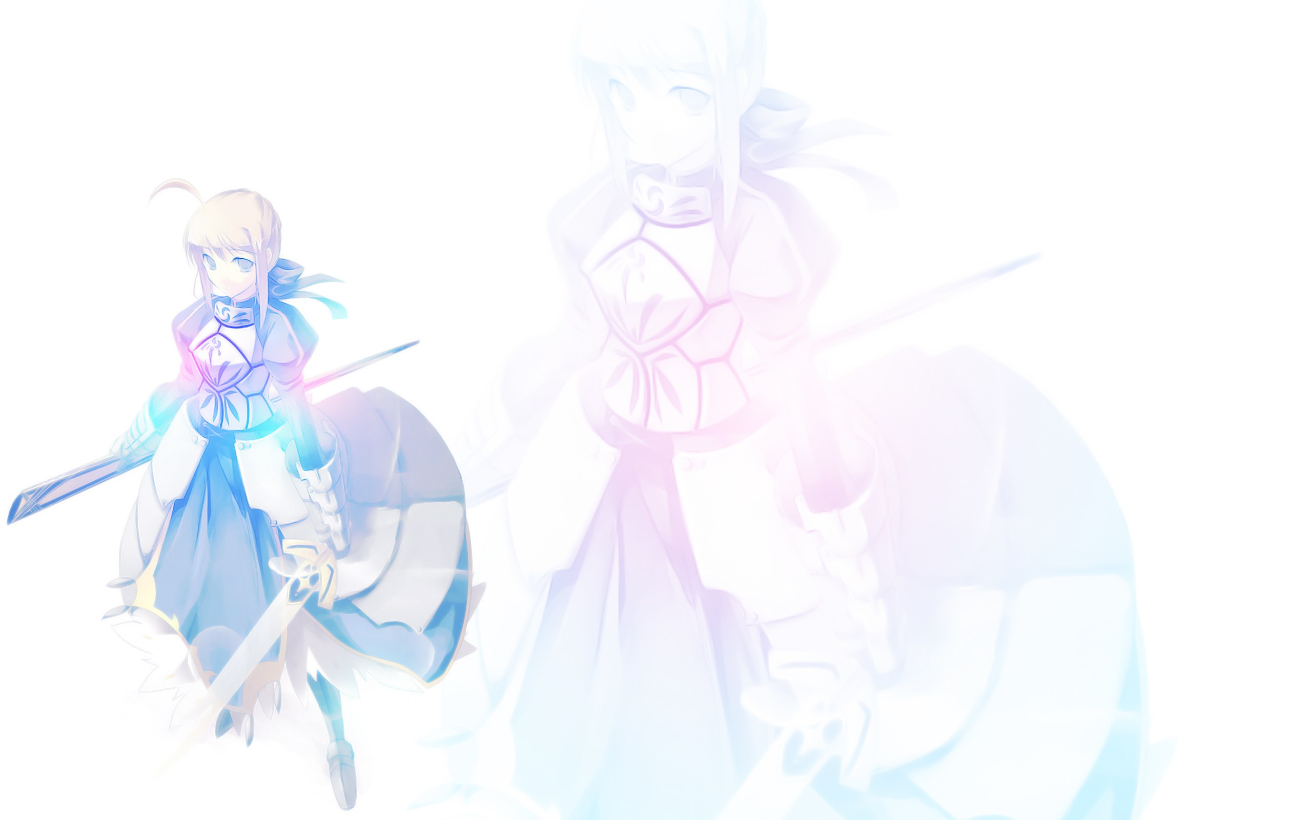 anime knight with sword