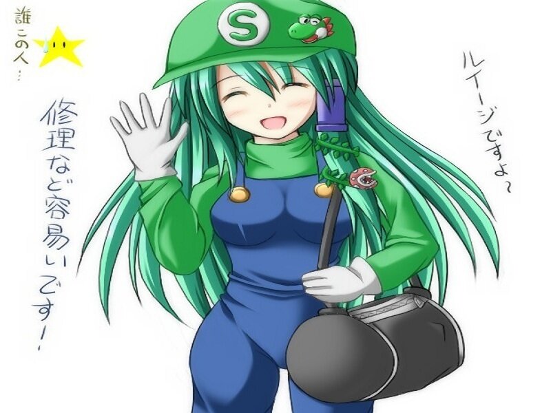 anime luigi character