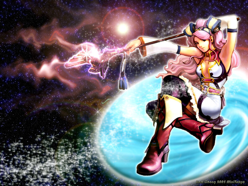 anime mage casting spell
