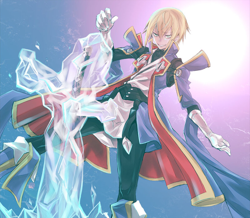 anime mage casting spell
