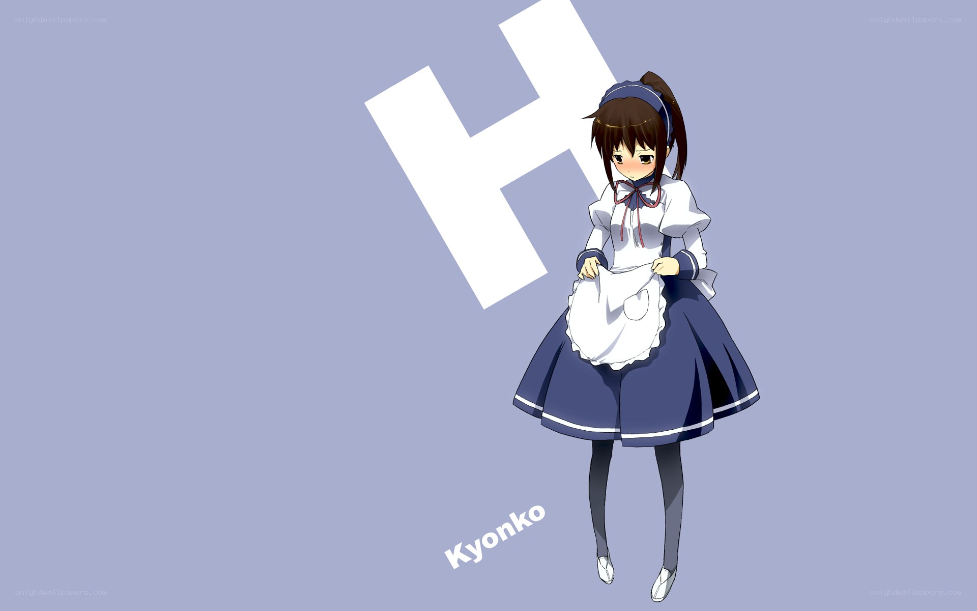anime maid character