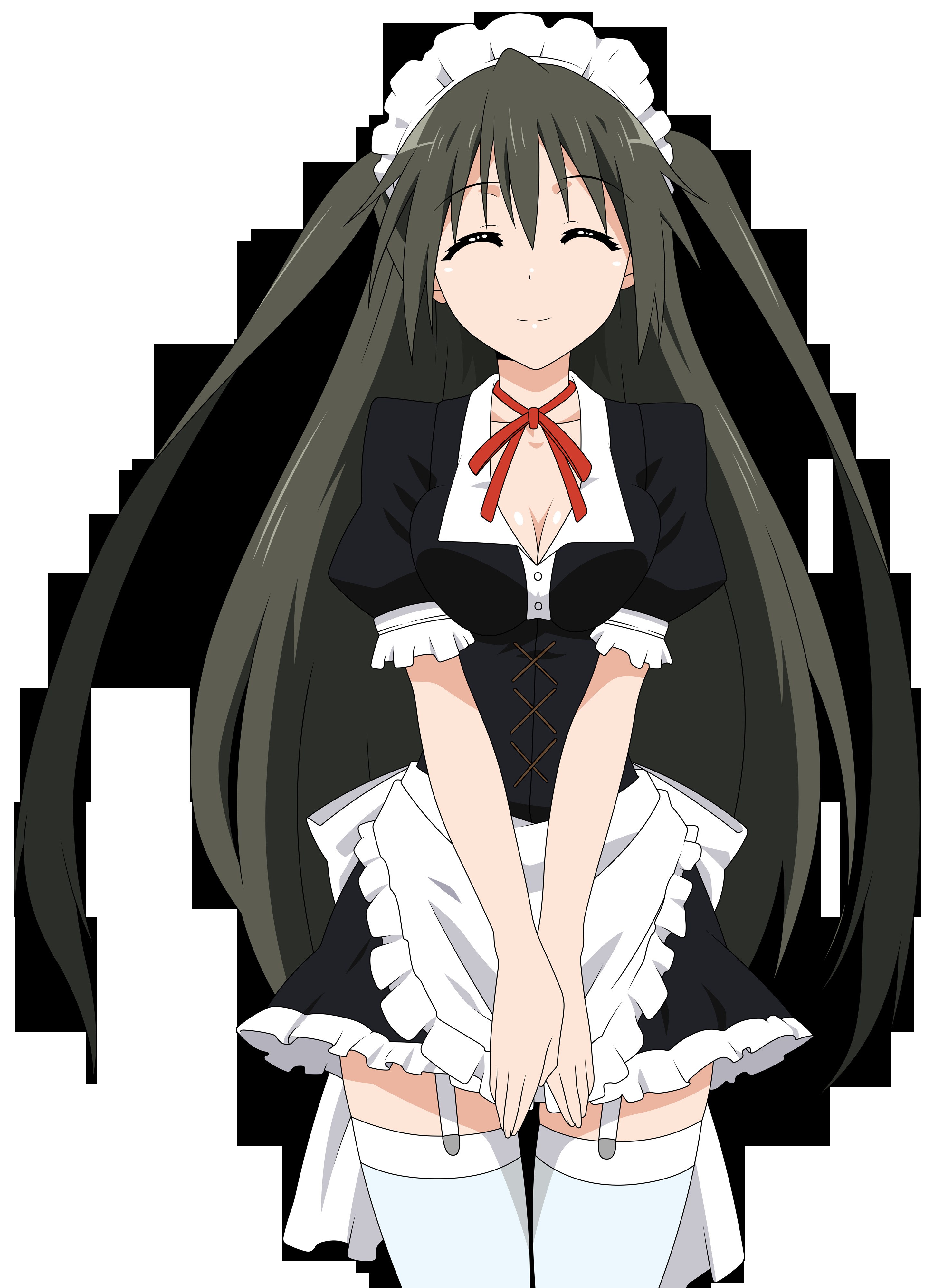 anime maid character