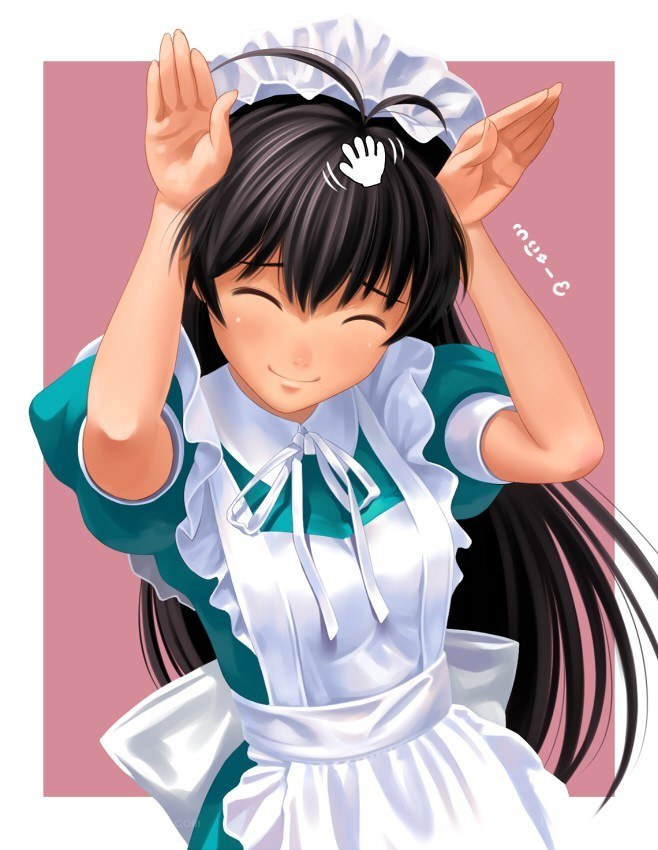 anime maid character