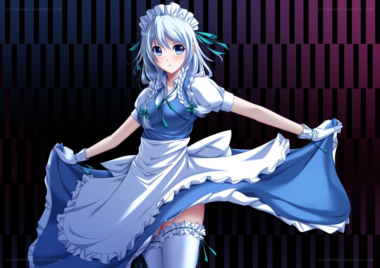 anime maid character