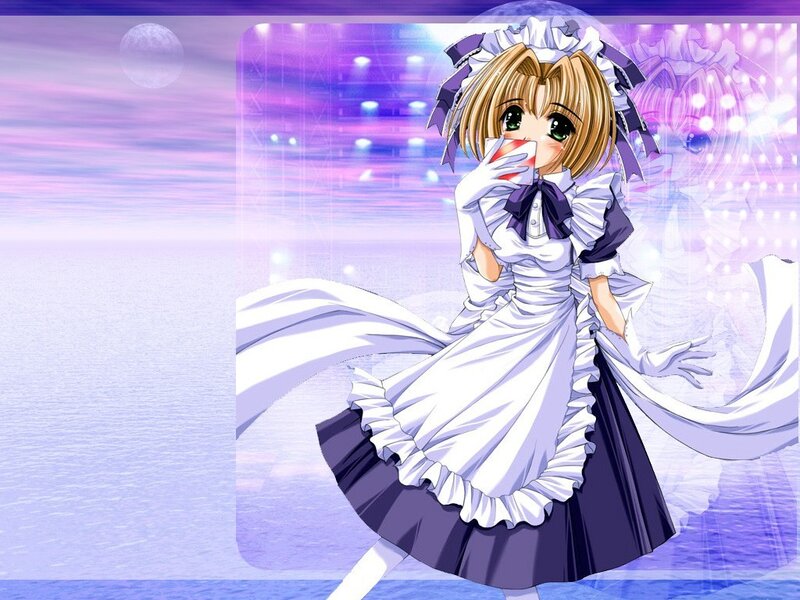 anime maid character