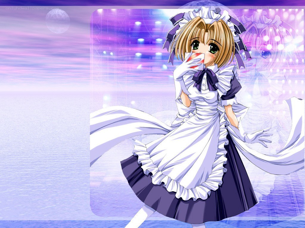 anime maid character