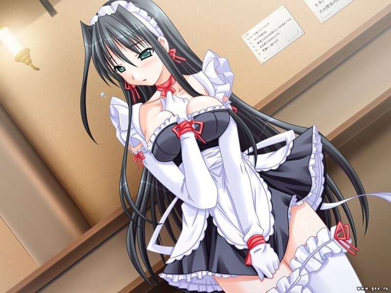 anime maid character