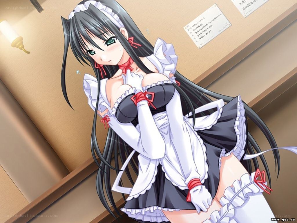 anime maid character