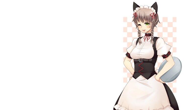 anime maid character