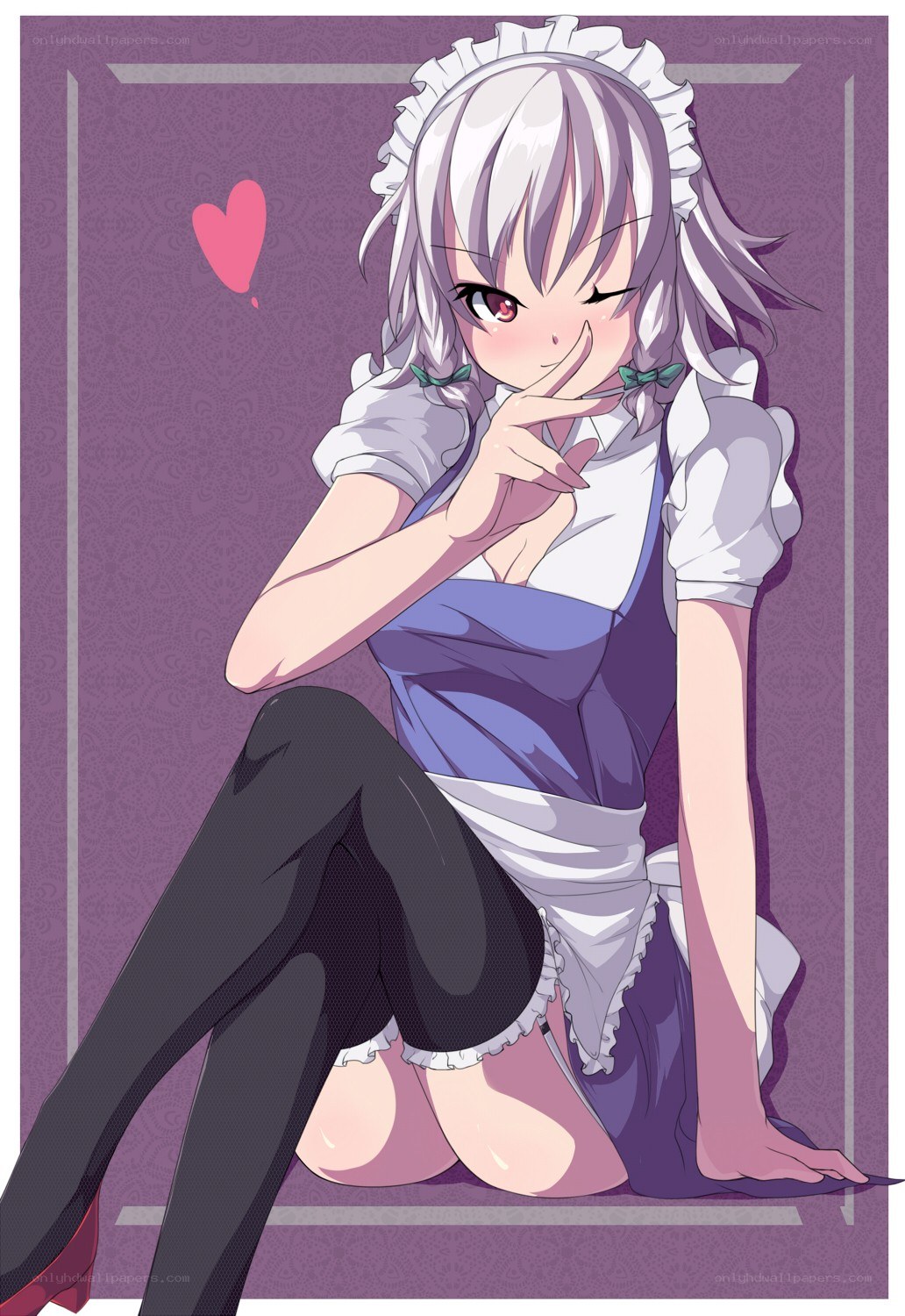 anime maid character