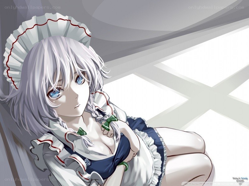anime maid character