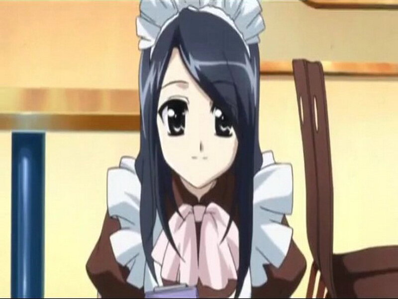 anime maid character