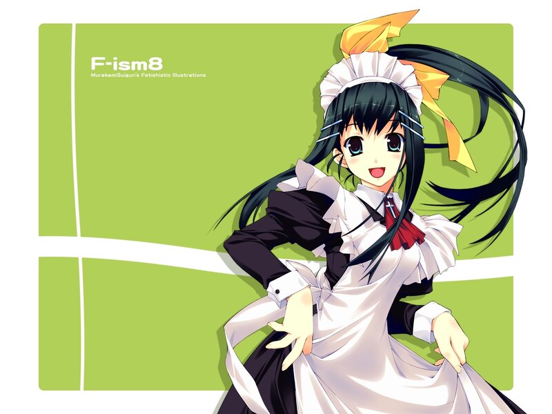 anime maid character