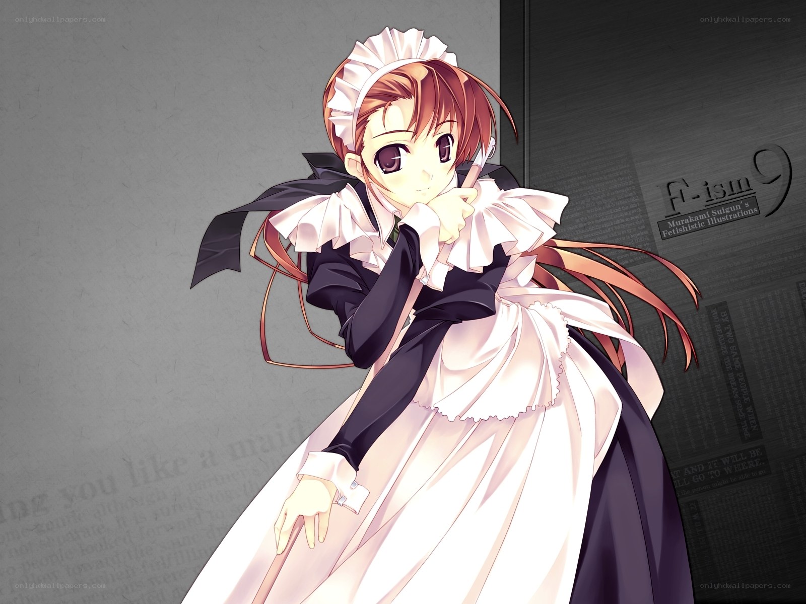 anime maid character