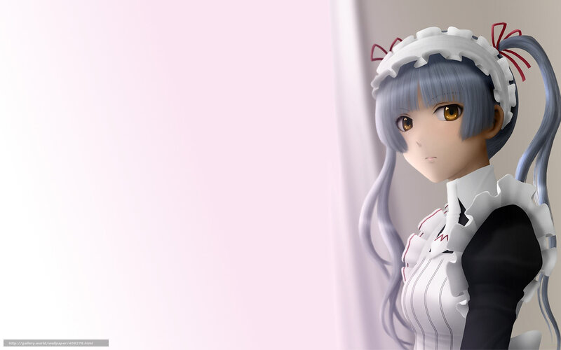 anime maid character