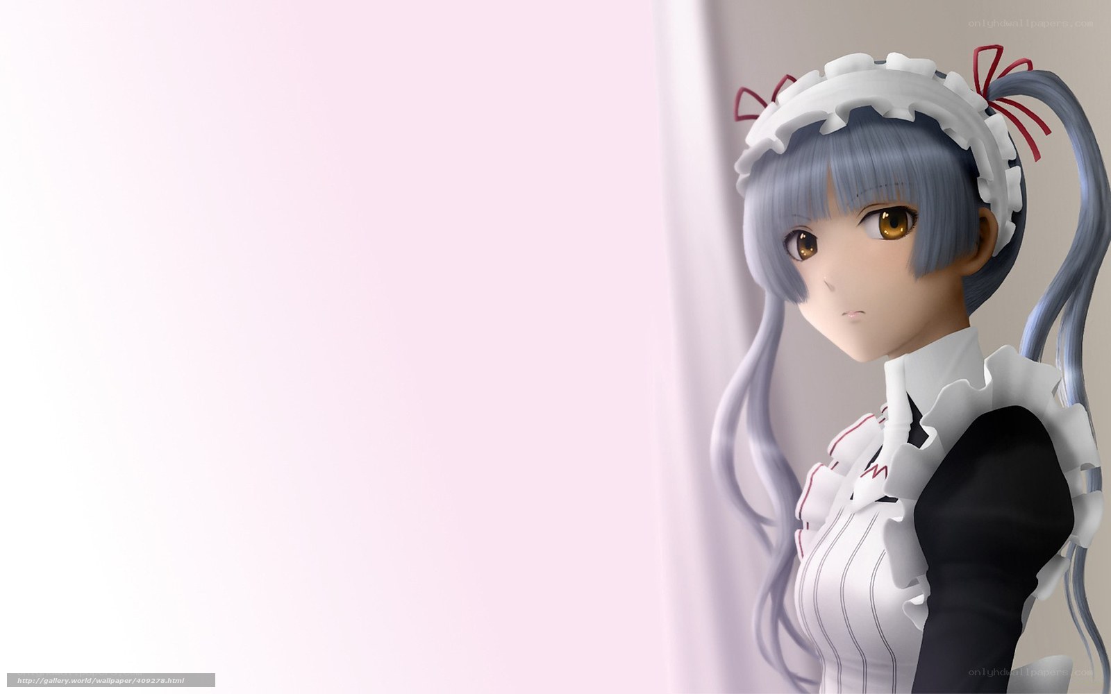 anime maid character