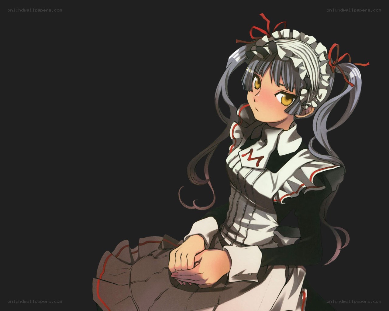 anime maid character