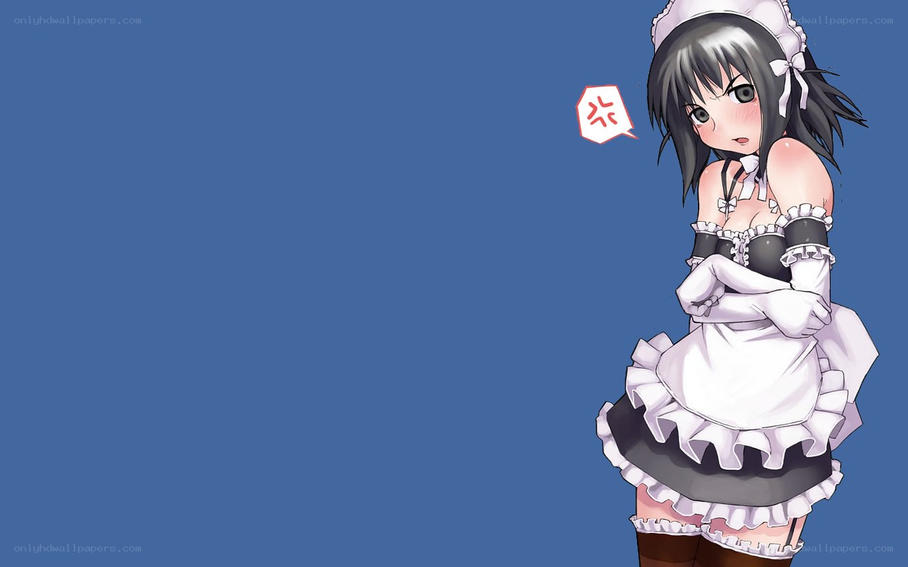 anime maid character