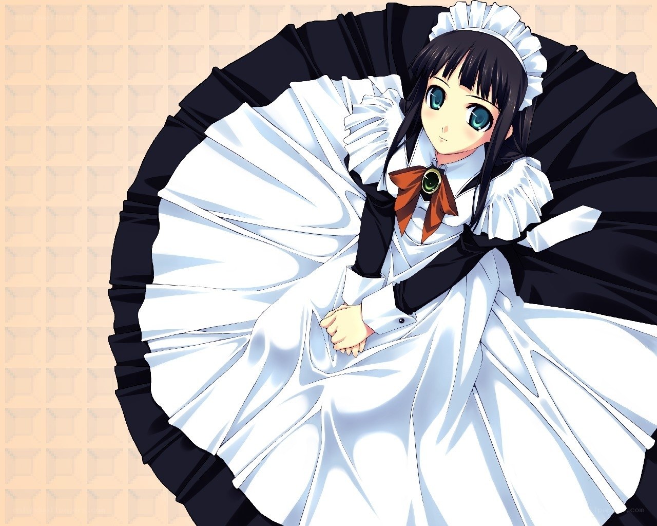 anime maid character