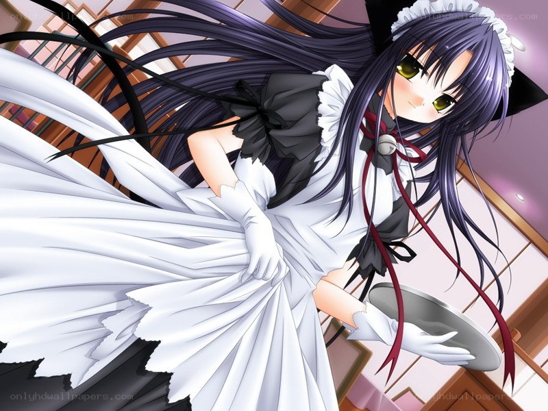 anime maid character