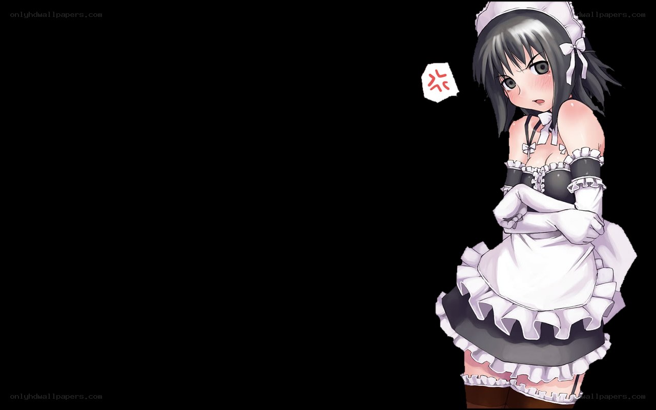 anime maid character