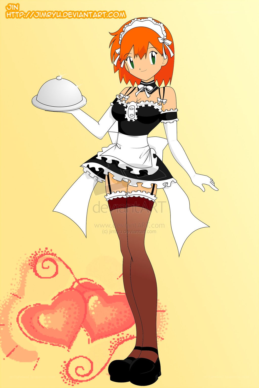 anime maid character