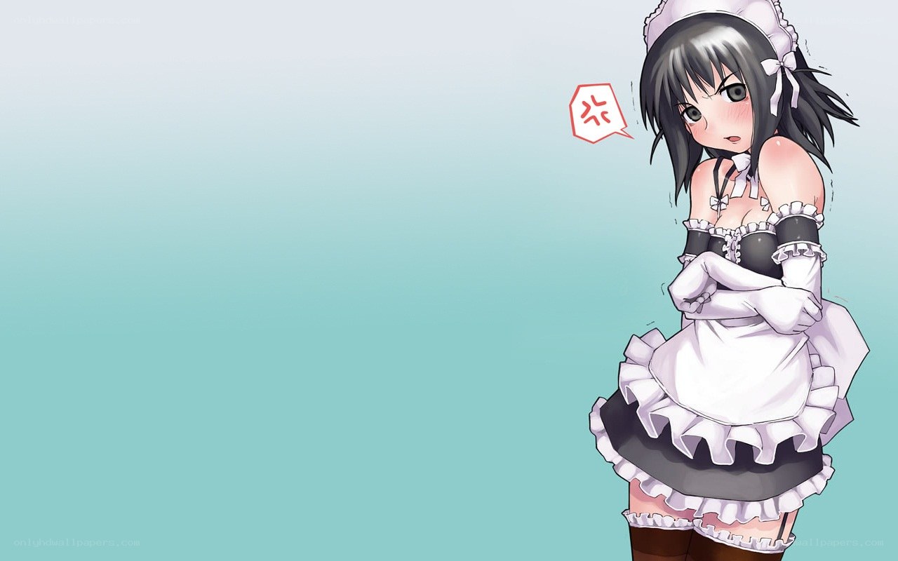 anime maid character
