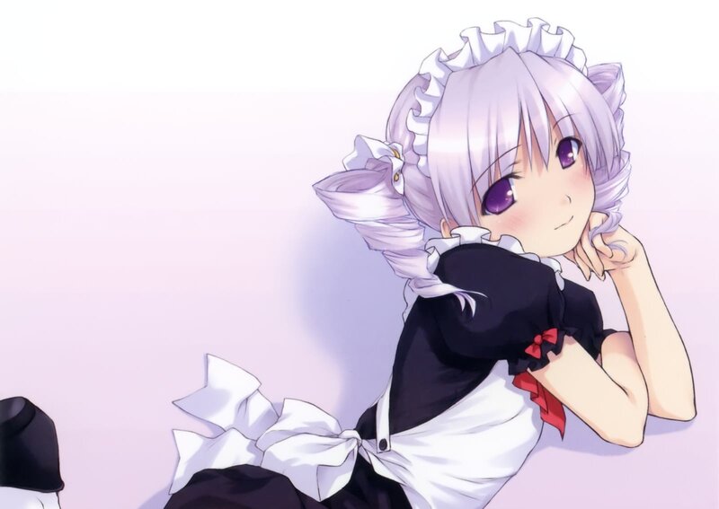 anime maid character