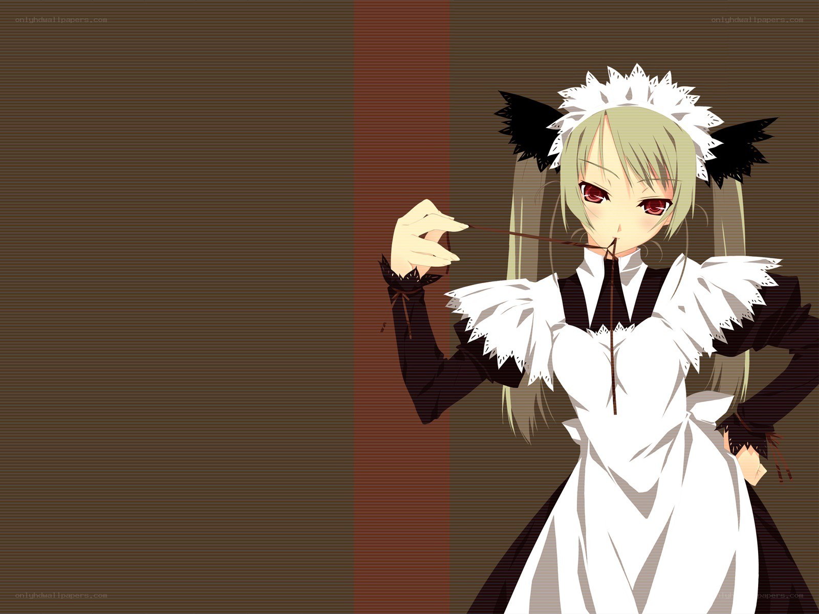 anime maid character