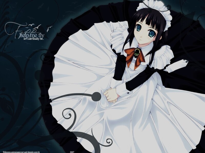 anime maid character