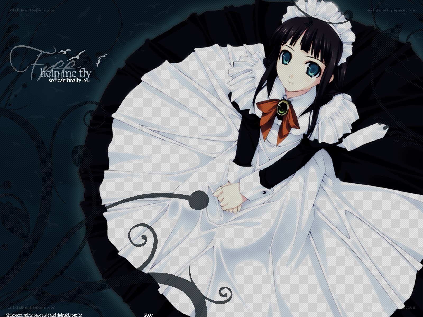 anime maid character