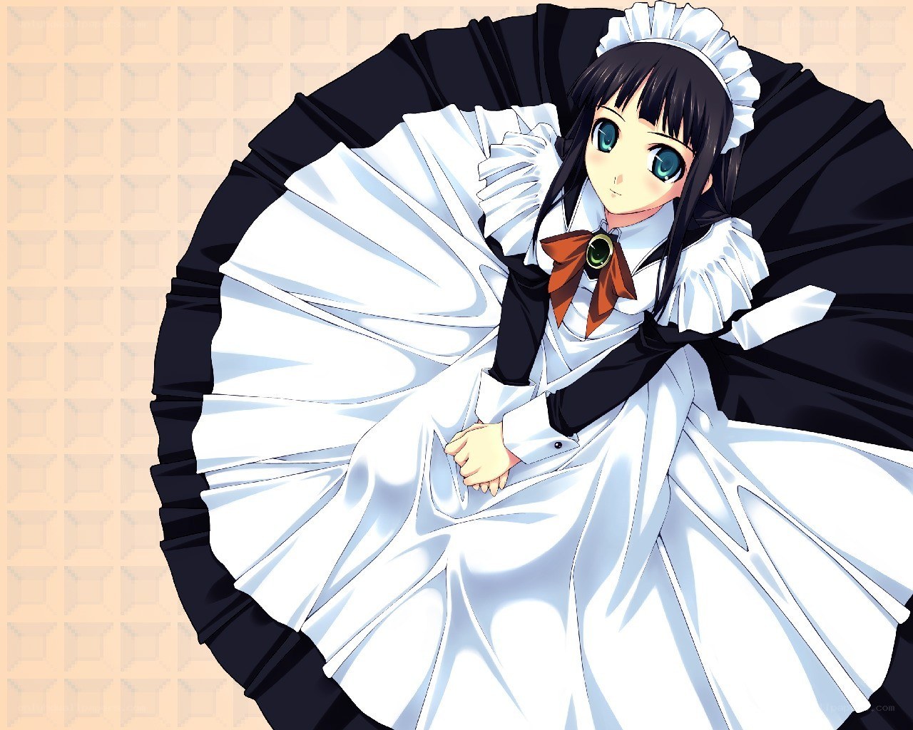 anime maid character