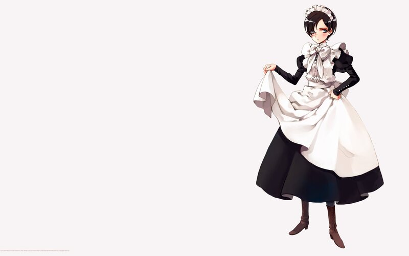 anime maid character