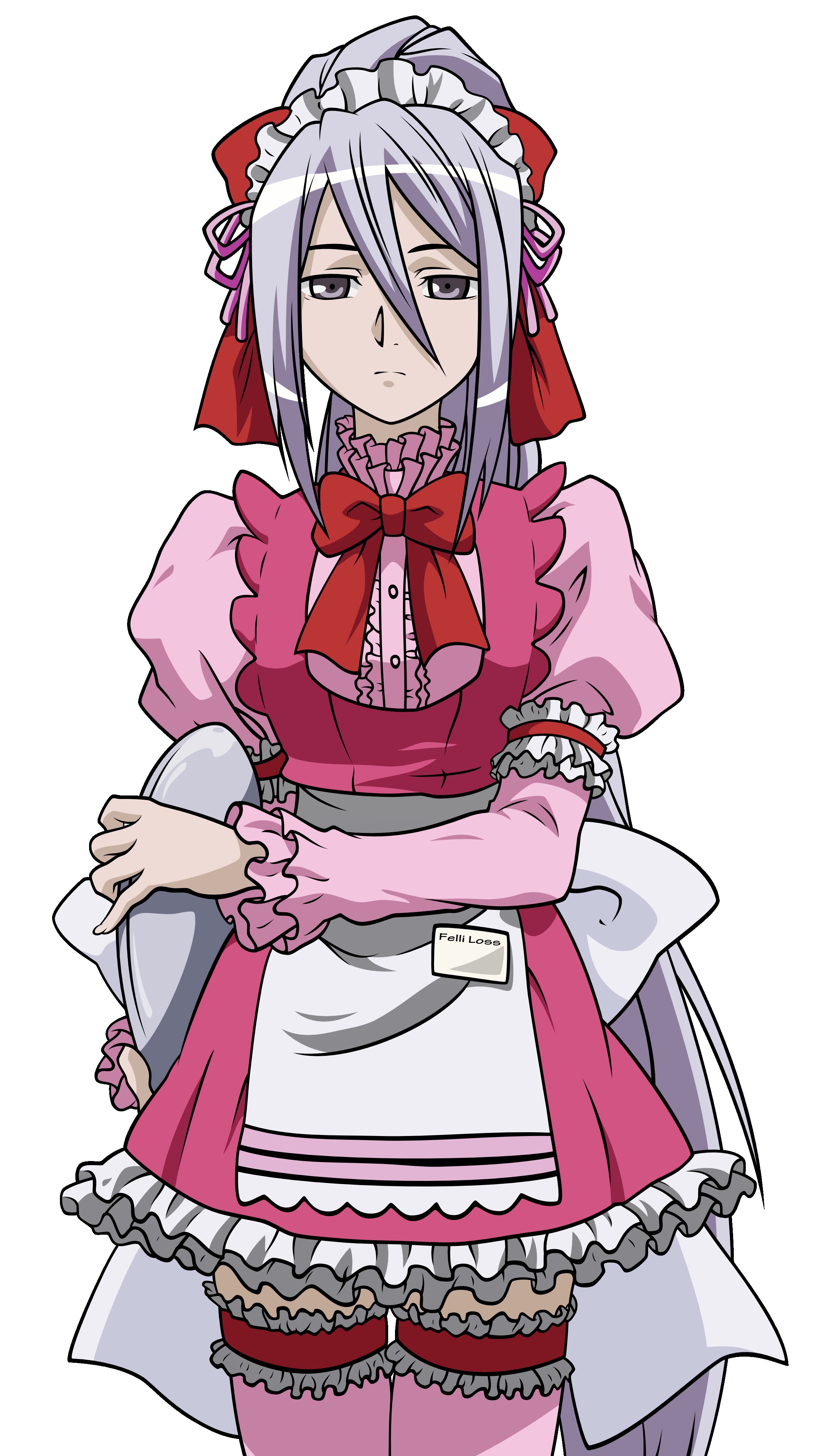 anime maid character