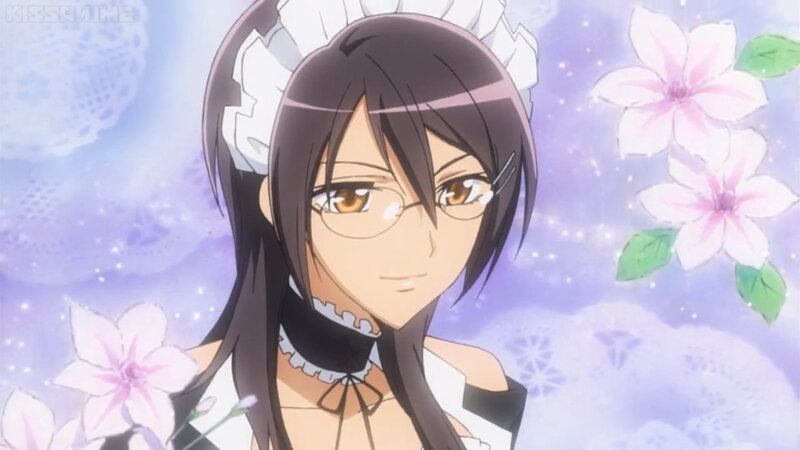 Anime Maid Character — Purple