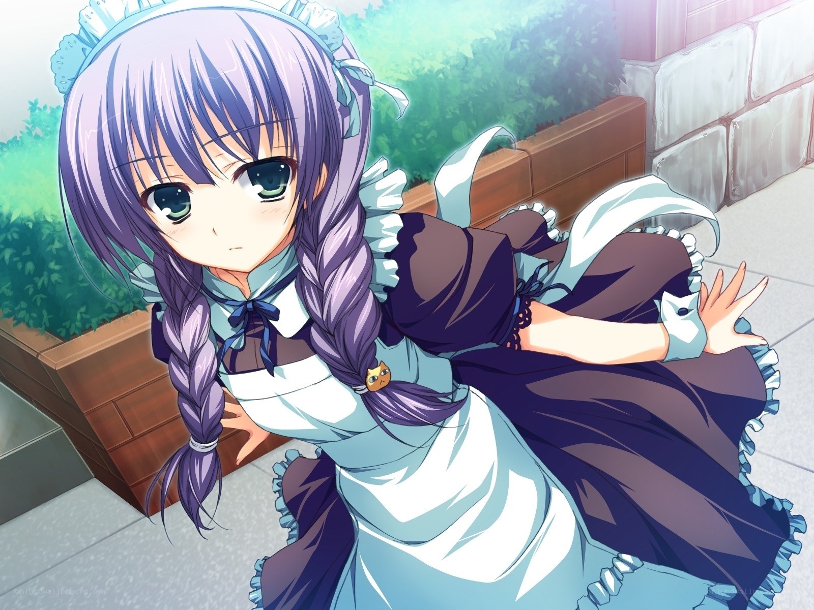 anime maid character