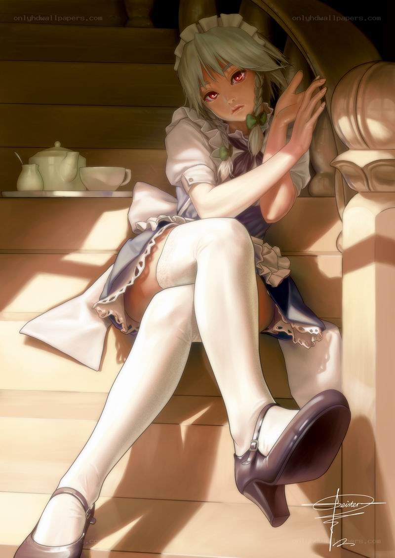 anime maid in sunlight