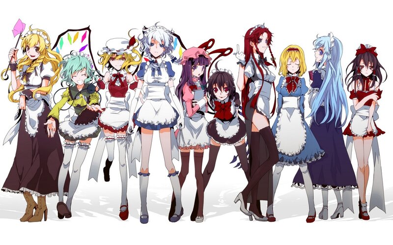 anime maids group