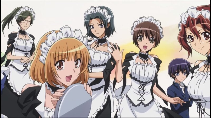 Anime Maids Group — White