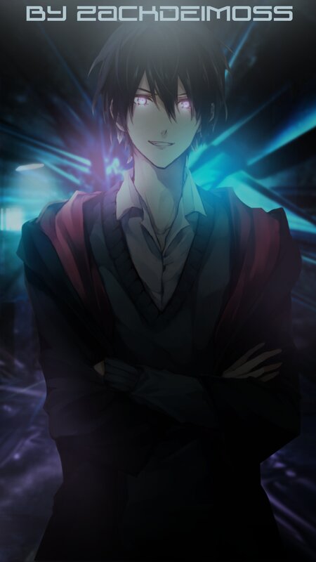 Anime Male Character — Black, Dramatic