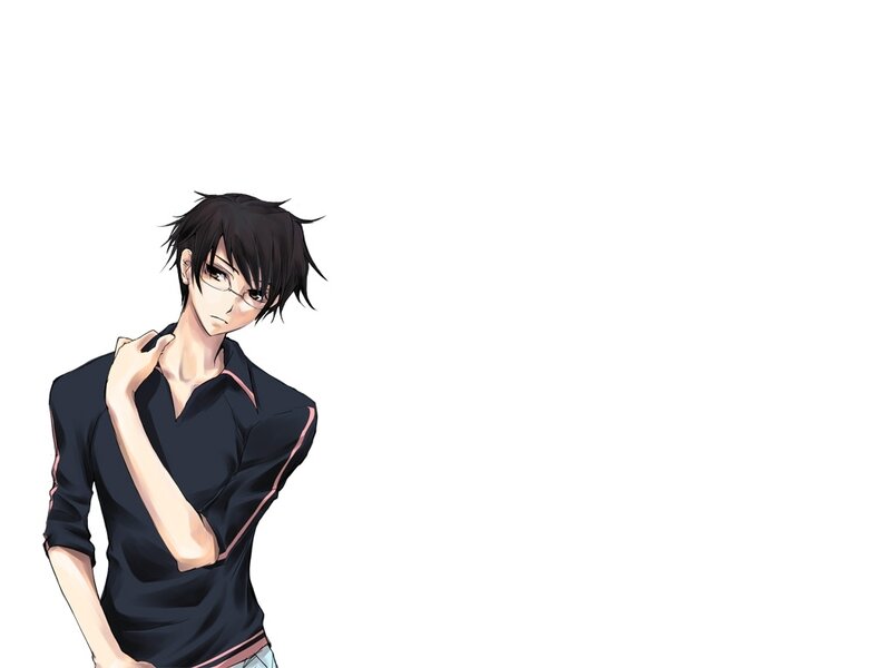 Anime Male Character — Black