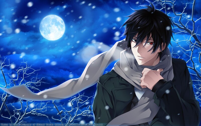 Anime Male Character — Blue, Dramatic